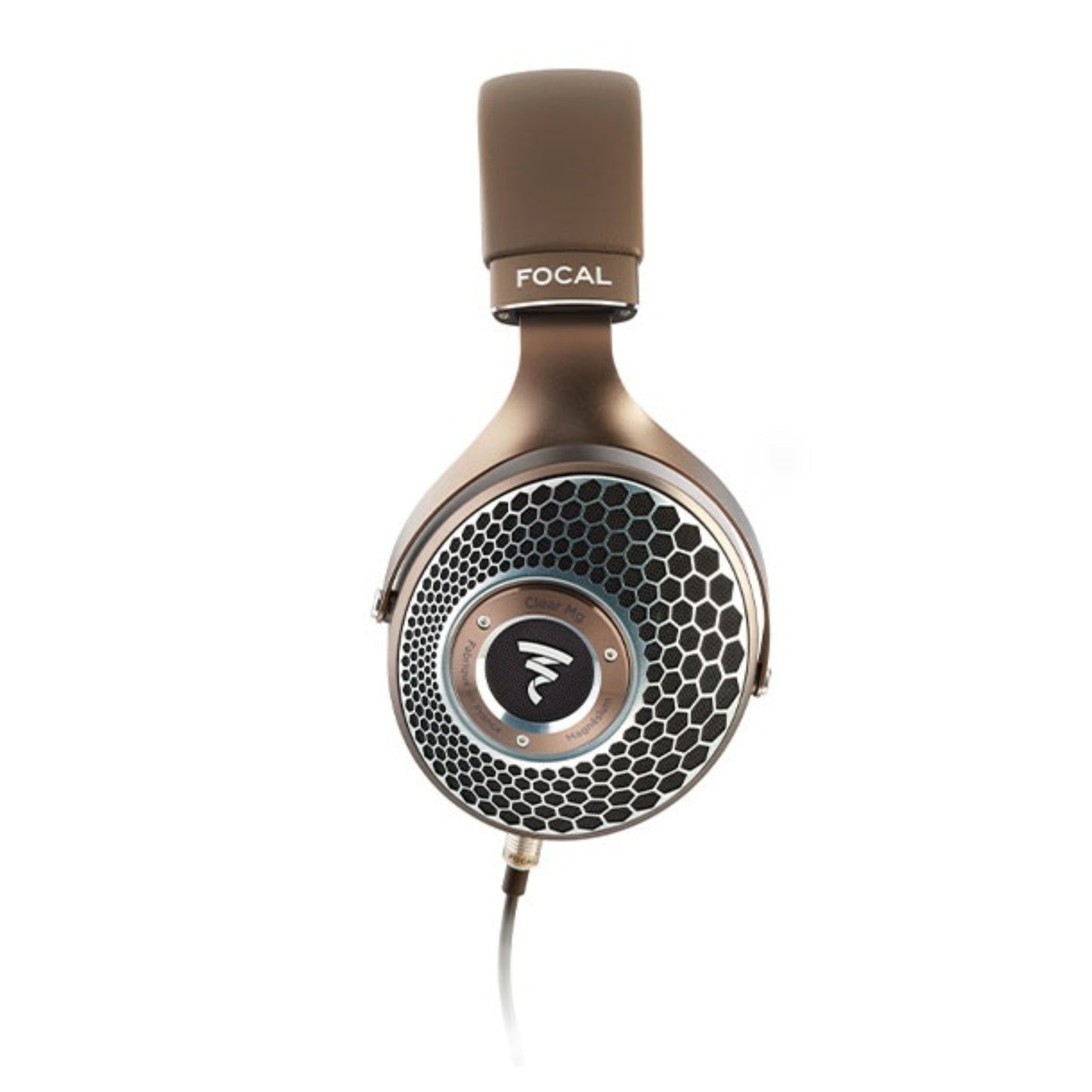 focal clear mg headphones side view