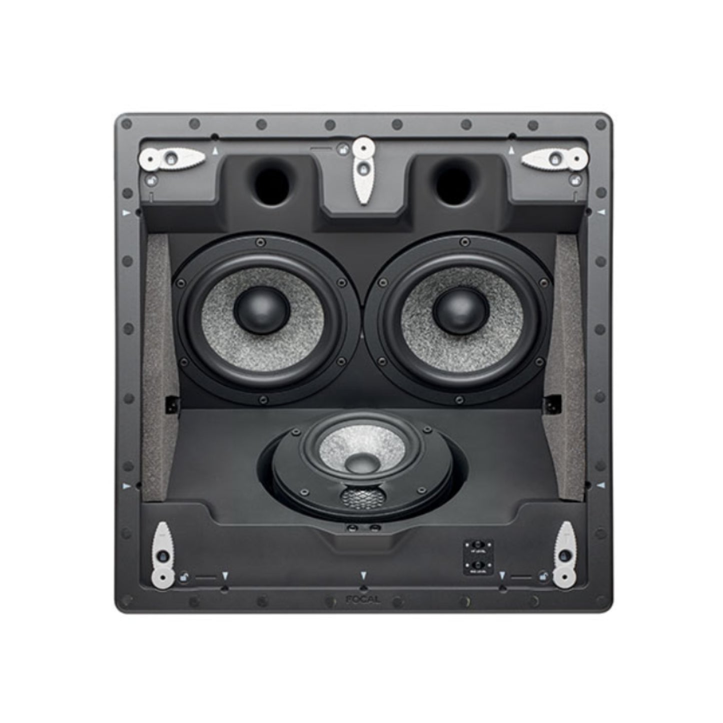 focal f1000iclcr5 speaker in black