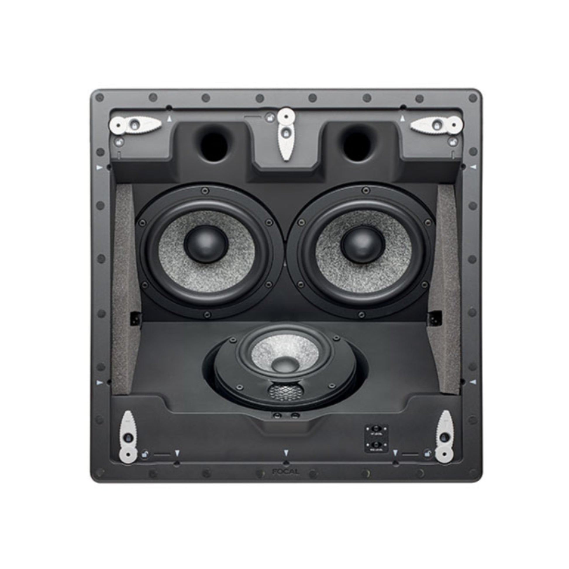 focal f1000iclcr5 speaker in black