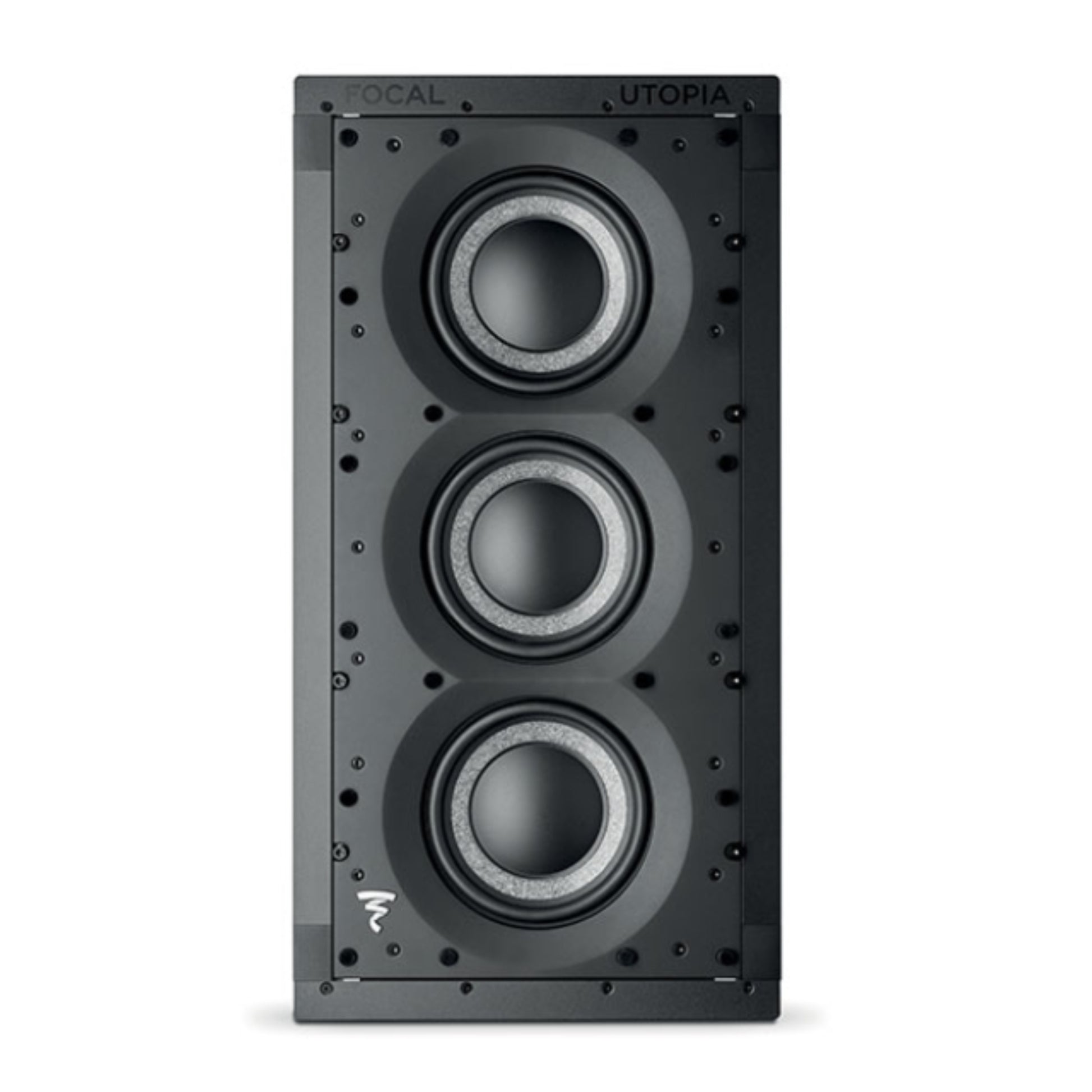 focal f1000iwsub subwoofer in black