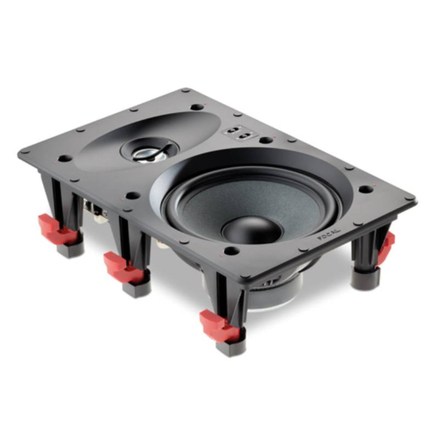 focal f100iw6 in wall speaker in black