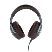 wired focal hadenys headphones in brown color