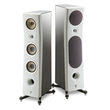 focal kanta 2 tower speakers in a pair in white