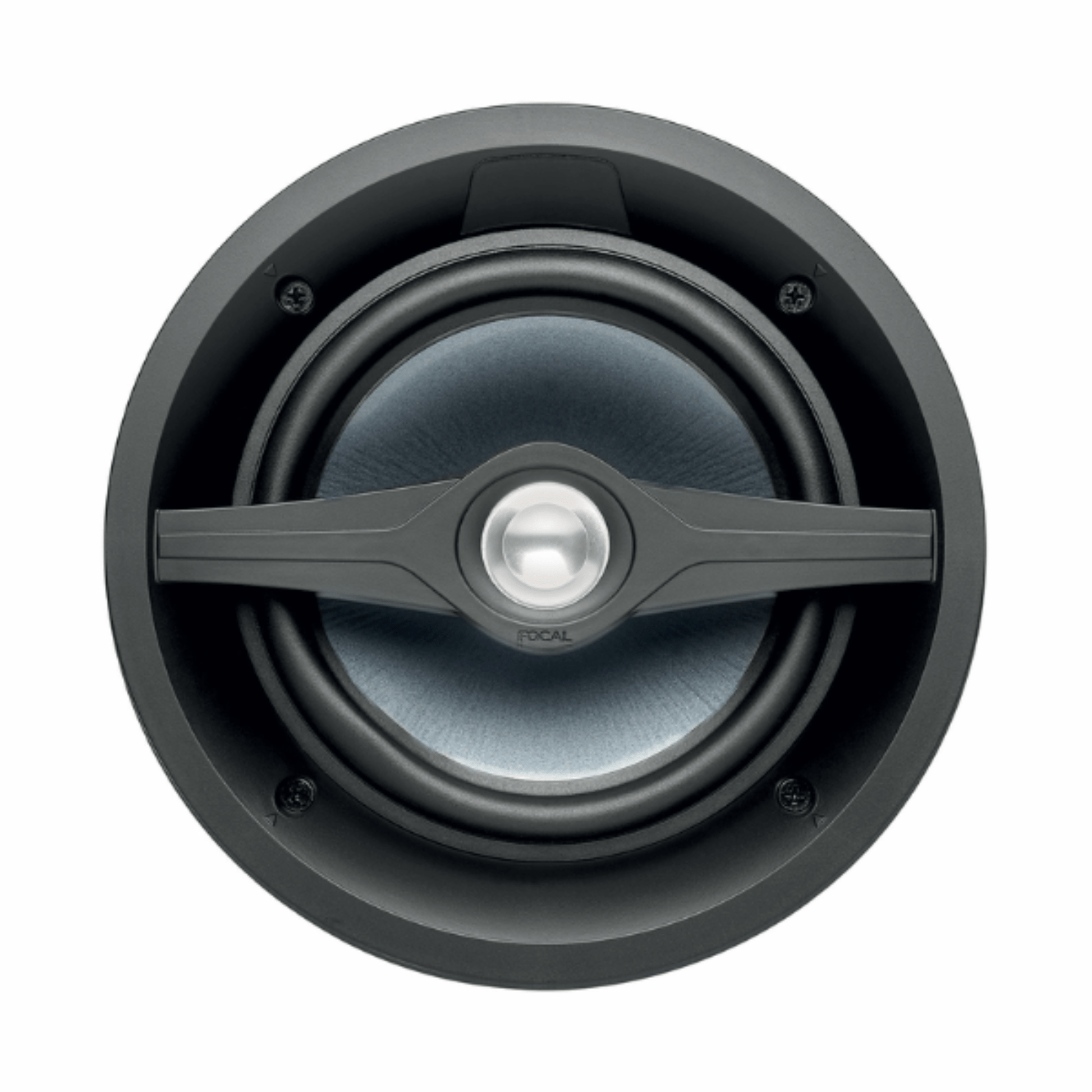 Round focal littora 200icw outdoor speaker in black color