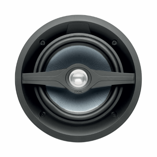 Round focal littora 200icw outdoor speaker in black color