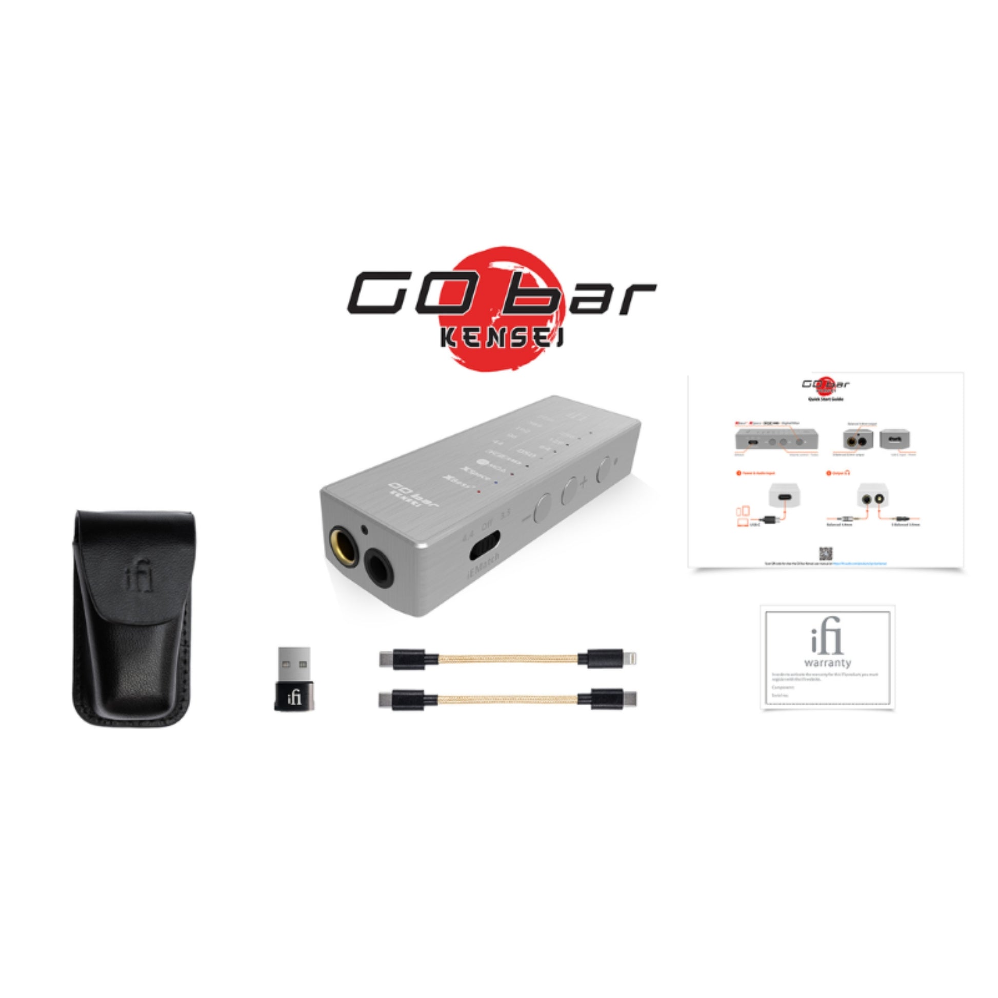 accessories that comes with ifi audio go bar kensei dac