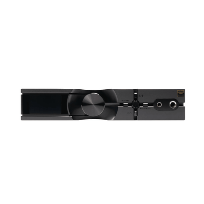 iFi Audio NEO iDSD 3 desktop DAC and headphone amplifier front view aluminum design