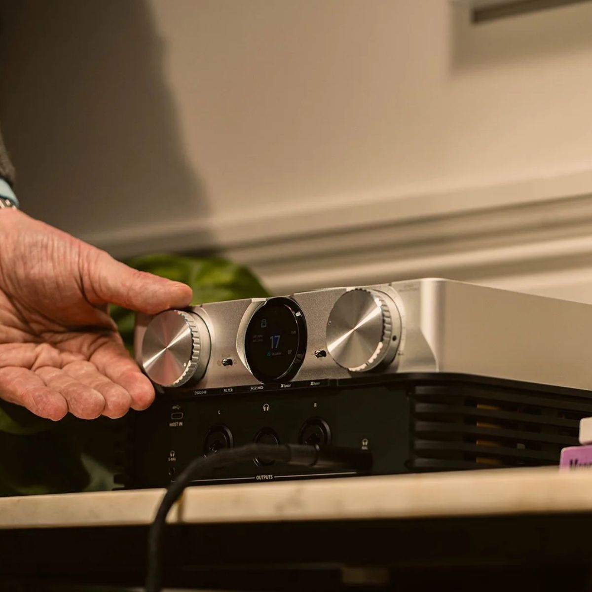 ifi idsd phantom streamer volume knob