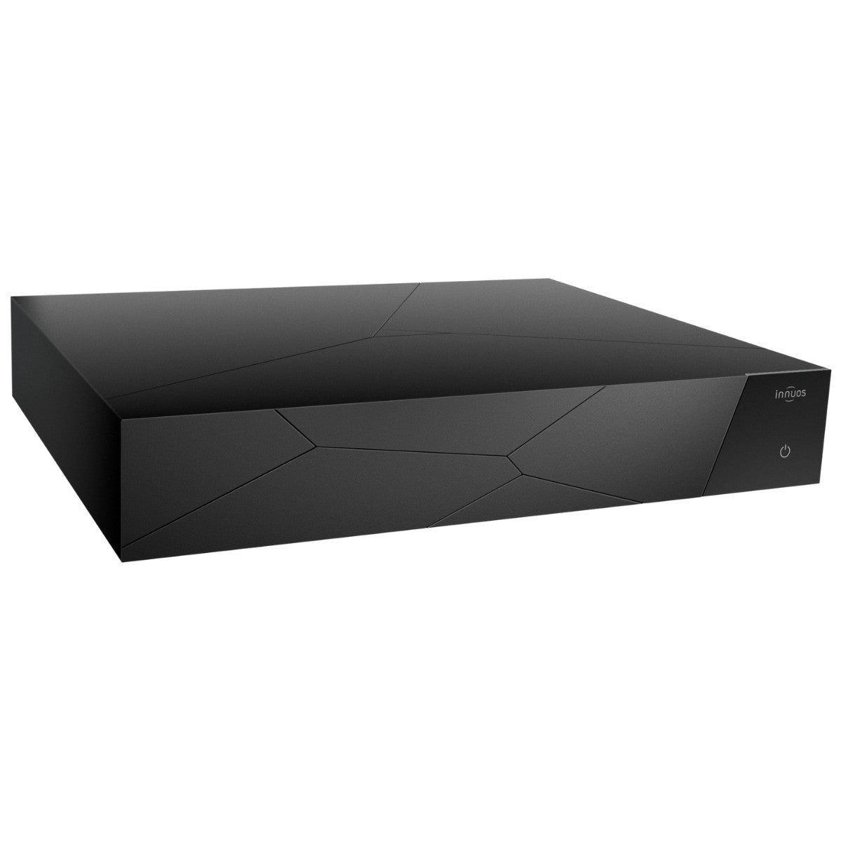 black innuos stream3 music streamer front and top view