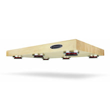 isoacoustics 2216m1 delos isolation platform in maple color