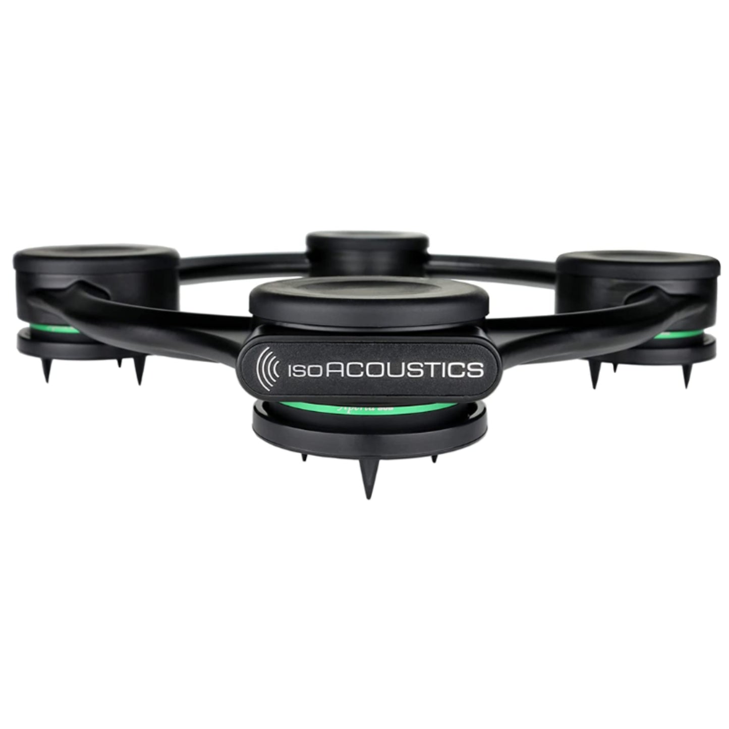 isoacoustics aperta sub subwoofer isolation stasnd with 4 pucks