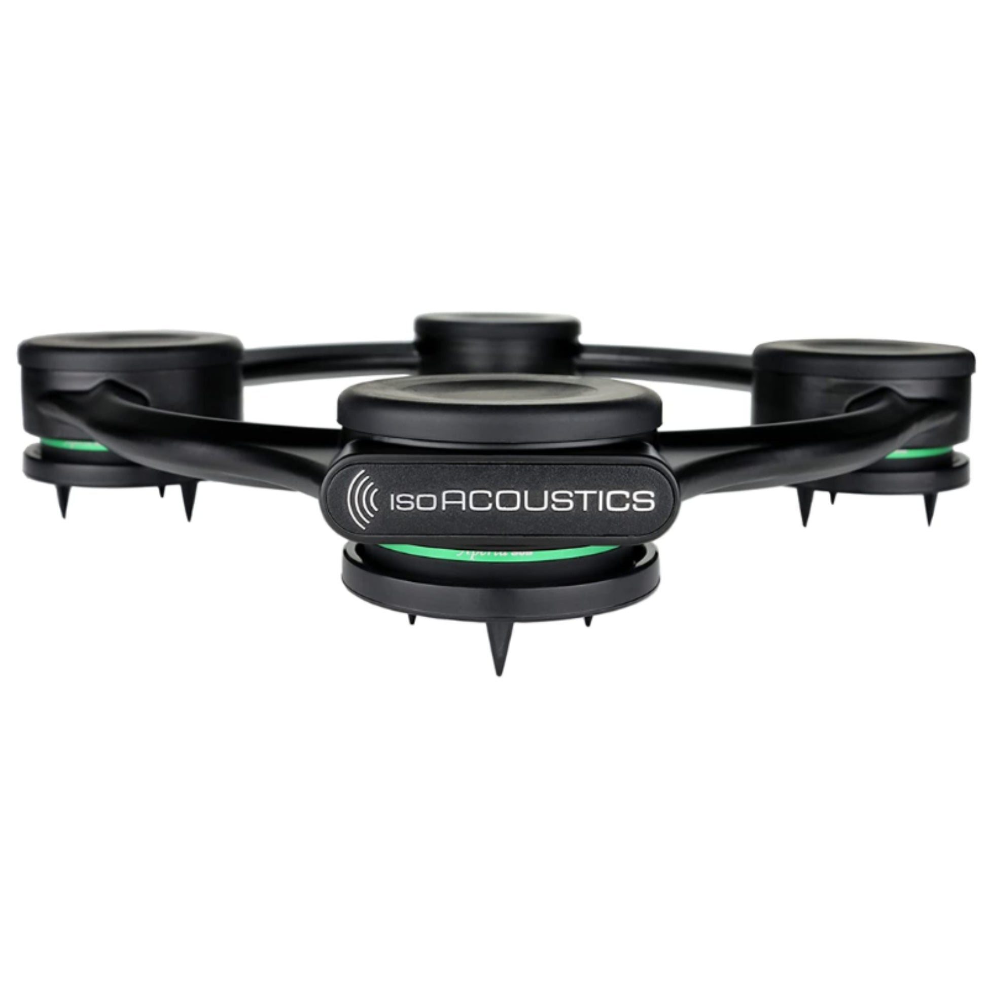isoacoustics aperta sub subwoofer isolation stasnd with 4 pucks