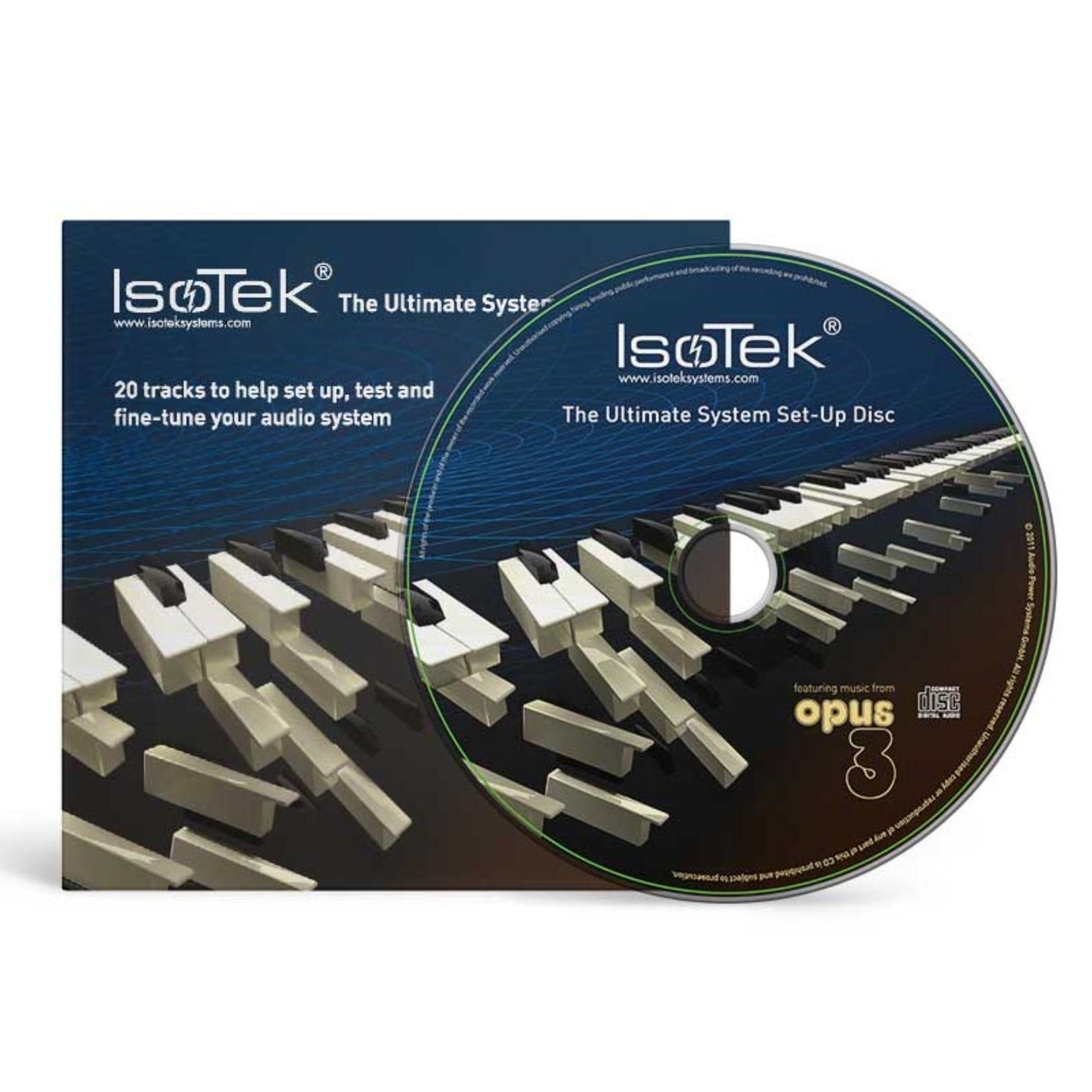 isotek set up disc in blue and black color