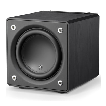 jl audio e sub e112 powered subwoofer in ash black