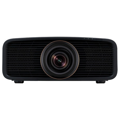 front view of jvc dla rs1200 projector in black