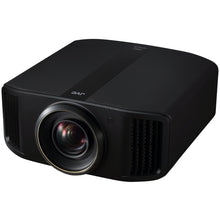 angled view of black rs4200 projector