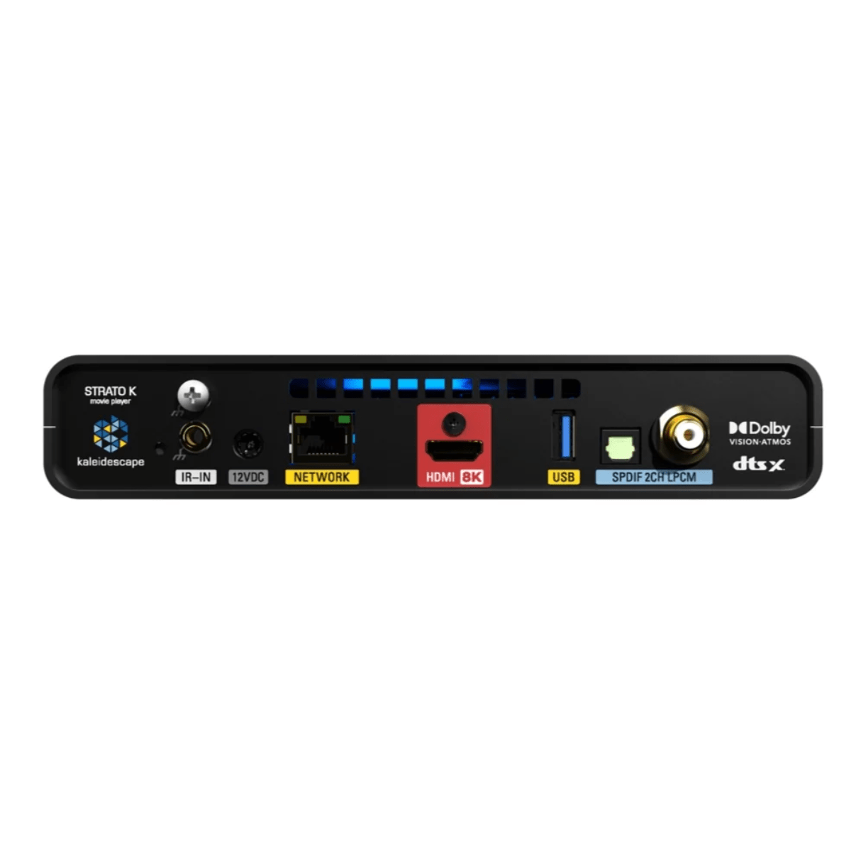 back panel of kaleidescape strato k movie player