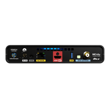 back panel of kaleidescape strato k movie player