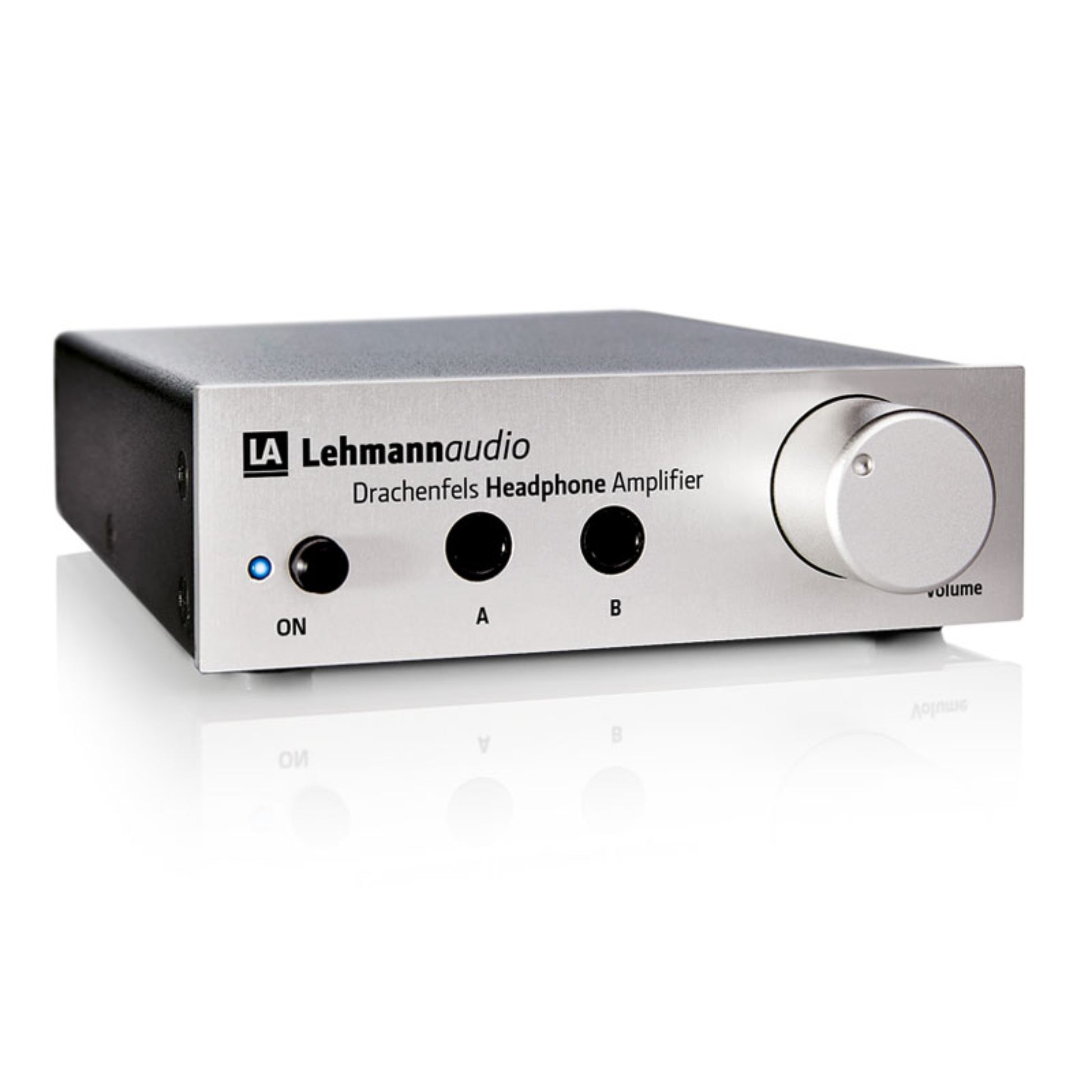 lehmann audio drachenfels headphone amp in silver
