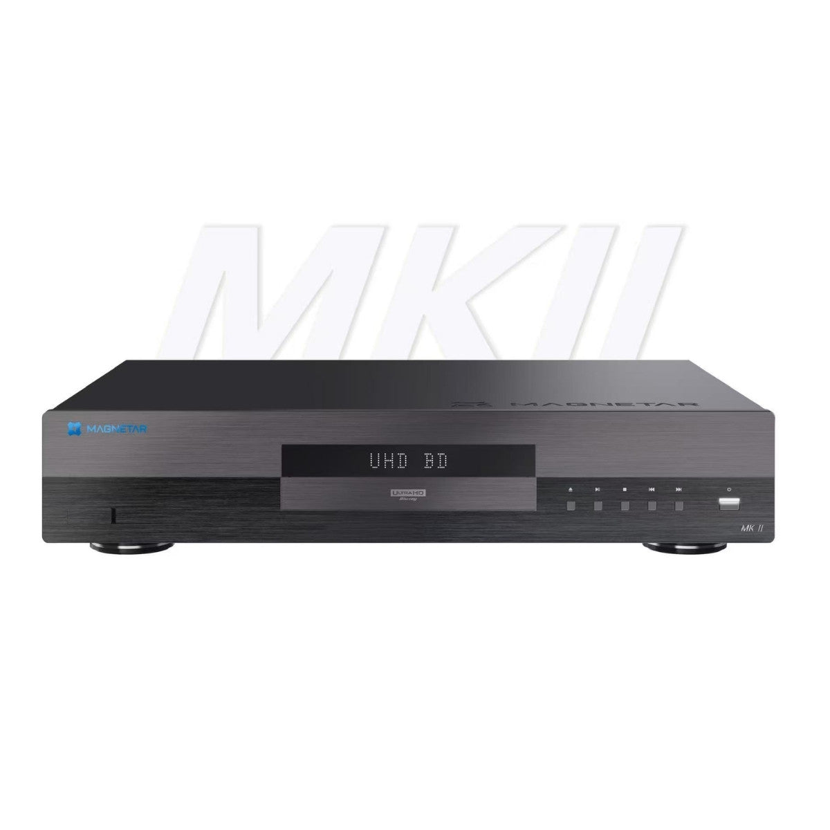 front panel of magnetar udp800 bluray player