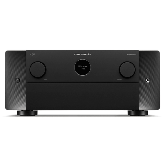 front panel of av30 preamp