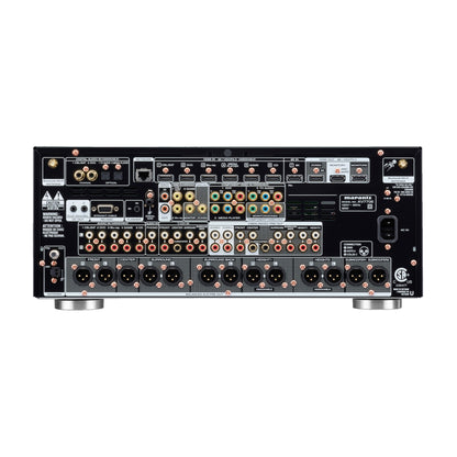 back panel of marantz av7706 preamp