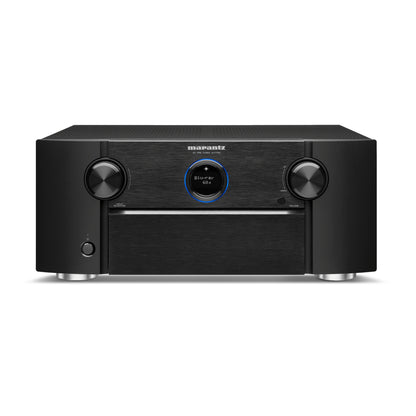 front view of marantz av7706 preamp