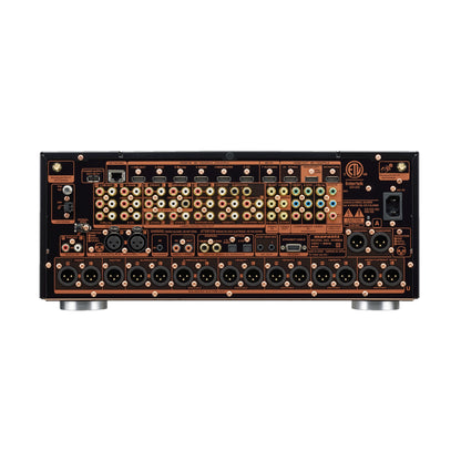 back panel of marantz av8805a preamp
