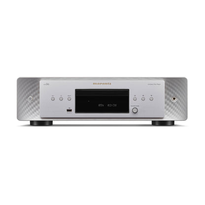 front view of marantz cd 60 player in silver