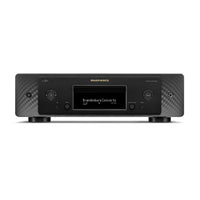 front view of marantz cd50n cd player in black