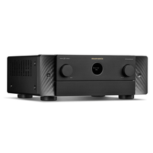 Marantz Cinema 50 Series 2 AV surround receiver in black, angled view showing input and volume knobs and front display