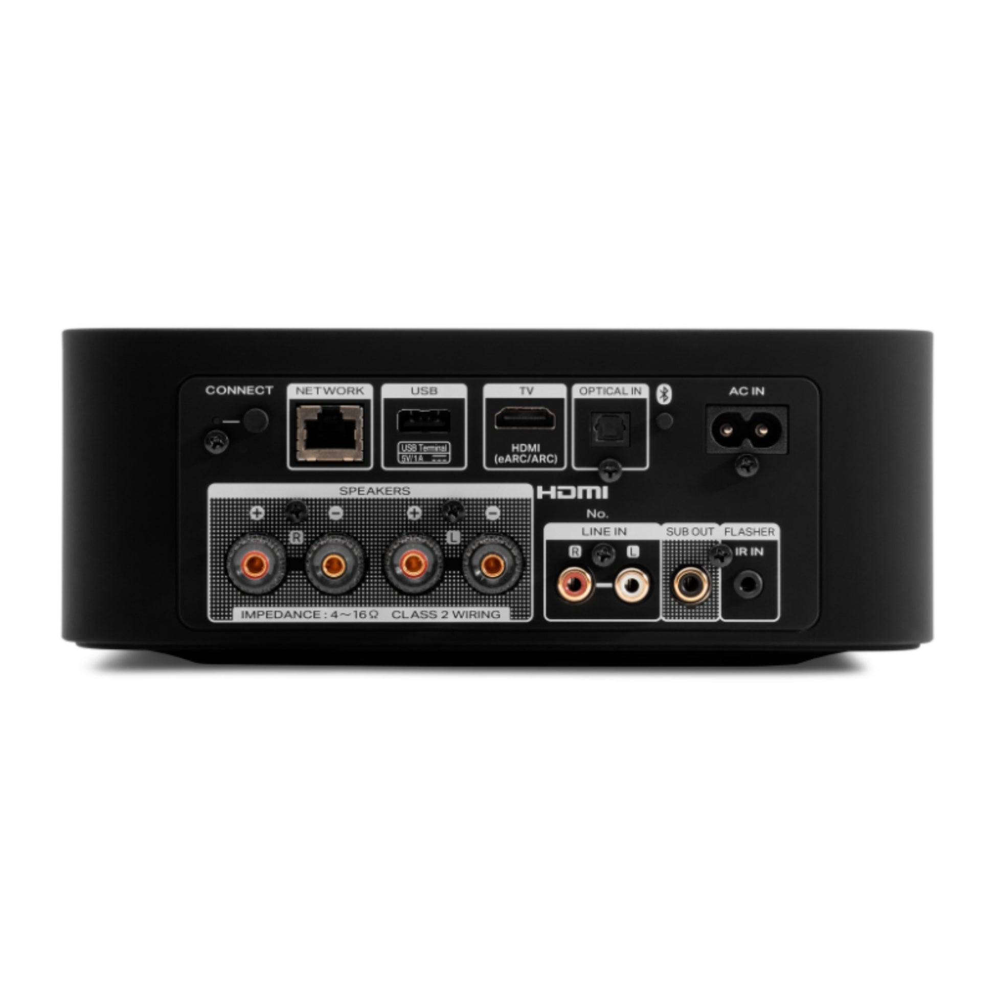 back view of marantz m1 streaming amp