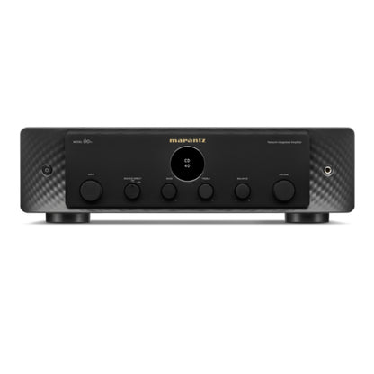 marantz model streaming amp in black front view