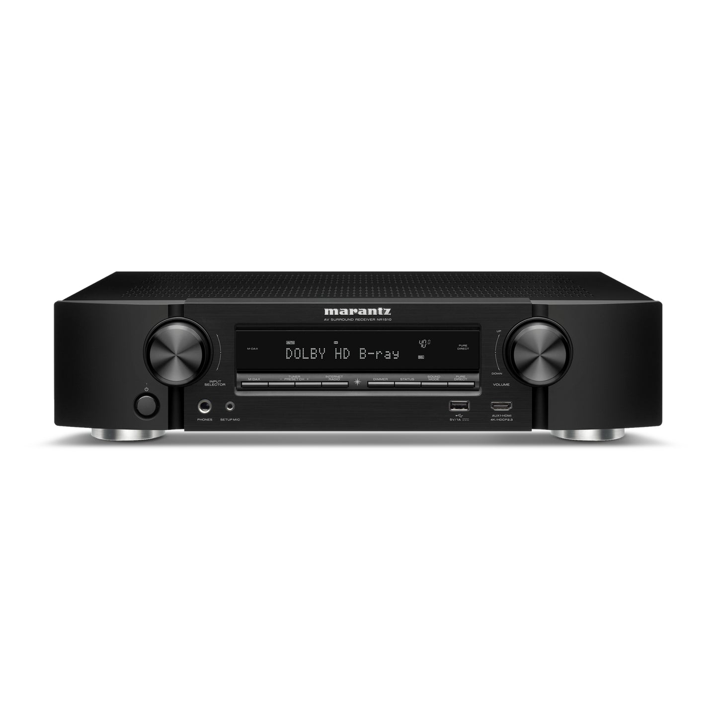 marantz nr1510 av receiver front view