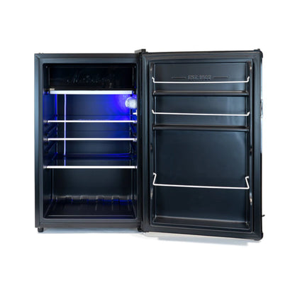 inside of marshall 4.4 mini fridge