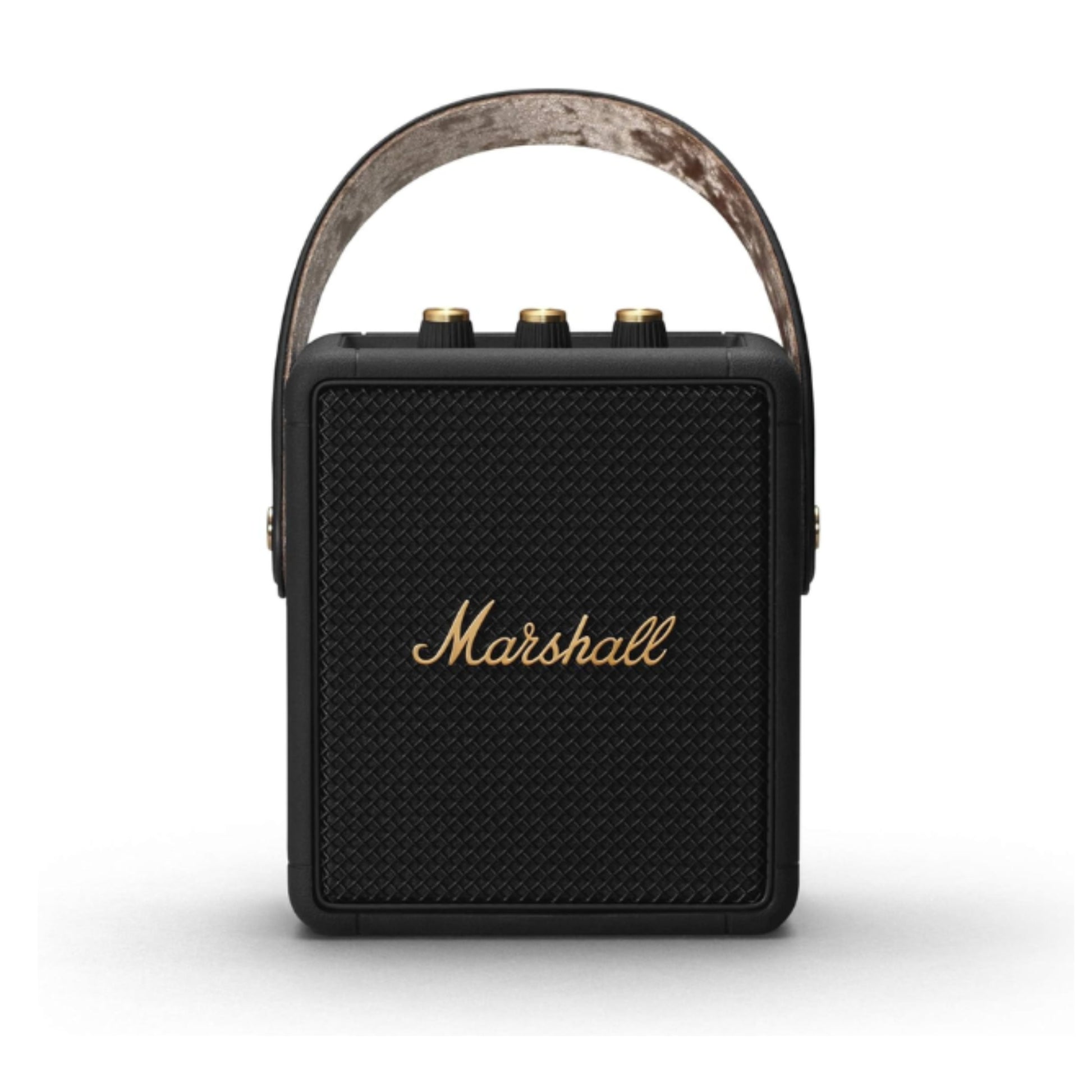 marshall stockwell 2 portable speaker front view black