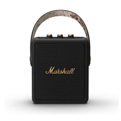 marshall stockwell 2 portable speaker front view black