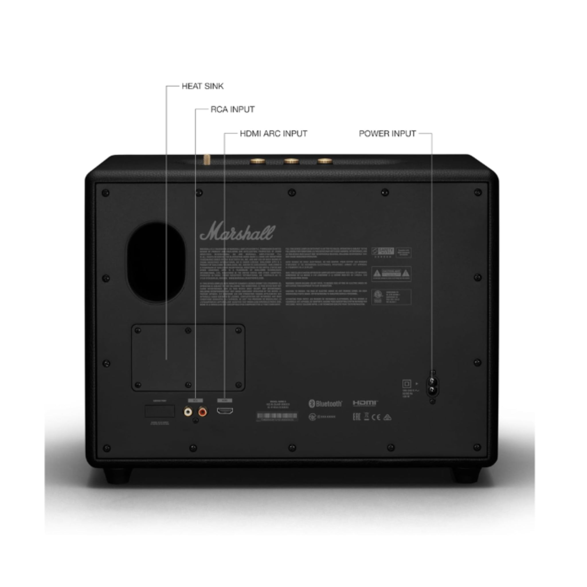 Marshall WOBURN Bluetoothスピーカー Marshall Woburn III Bluetooth Wireless Speaker - Black | Best Buy