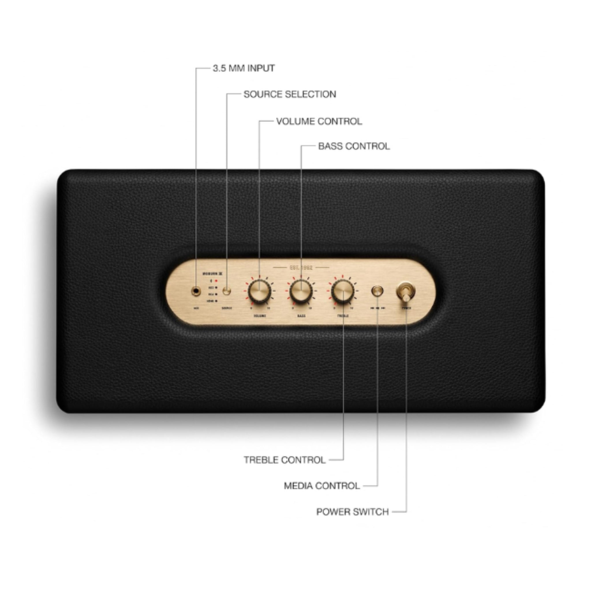 Marshall Woburn III Wireless Bluetooth Speaker | Bold, Room