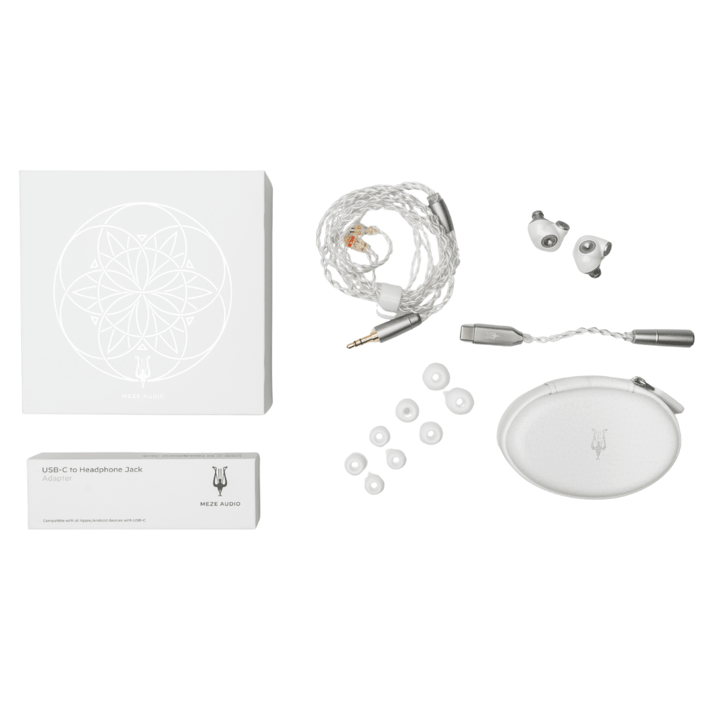 meze audio alba earbuds accessories