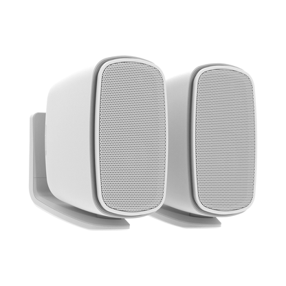 pair of Monitor Audio CL2 S outdoor speakers in white color