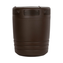 front view of Monitor Audio CLGW-10 GARDEN Outdoor Subwoofer in brown