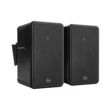 pair of monitor audio climate 60 outdoor speakers in black