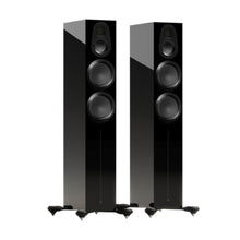 pair of monitor audio gold 300 6g floorstading speakers in black