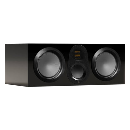 front view of monitor audio gold c250 6g center speaker in black