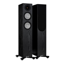 pair of Monitor Audio Silver Series 200 7G Floorstanding Speakers in ash color