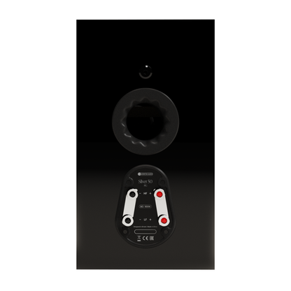 back side of monitor audio silver 50 8g speaker
