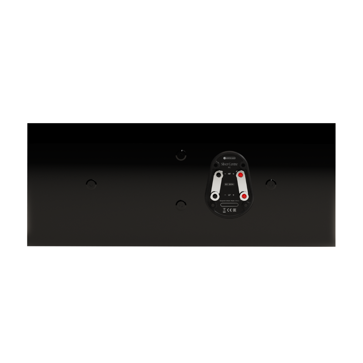back side of monitor audio silver centre 8g speaker