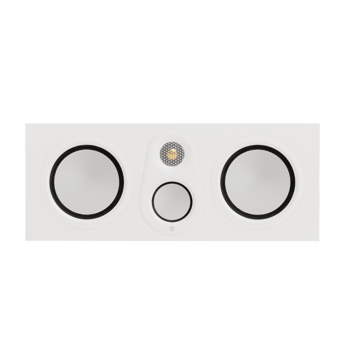monitor audio silver centre 8g speaker in white