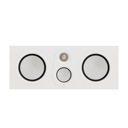 monitor audio silver centre 8g speaker in white